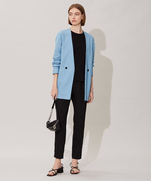 ICB L 【洗える】 ベーシック Tシャツ ブラック系