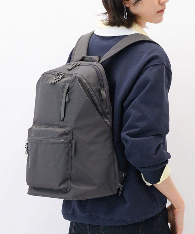 ACE BAGS & LUGGAGE W&.Day/Night ポッケス ハグリュック A4サイズ 14.0インチPC収納 20212 ダブルアンドデイナイト ダークグレー