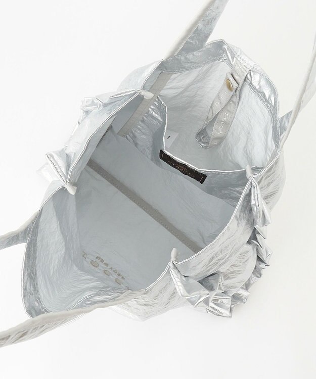 TOCCA SHINE WAVES SUBBAG トートバッグ シルバー系