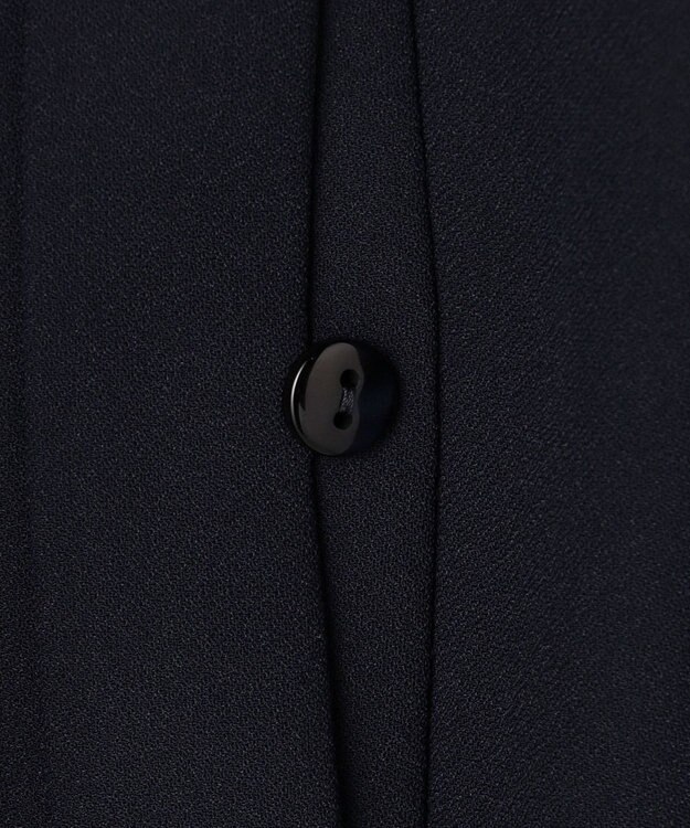 ANY SIS S ノーブルジョーゼット ブラウス ネイビー