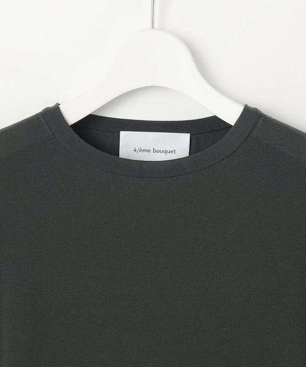 自由区 【カトリエムブーケ】Manquant ベーシックプルオーバー チャコール