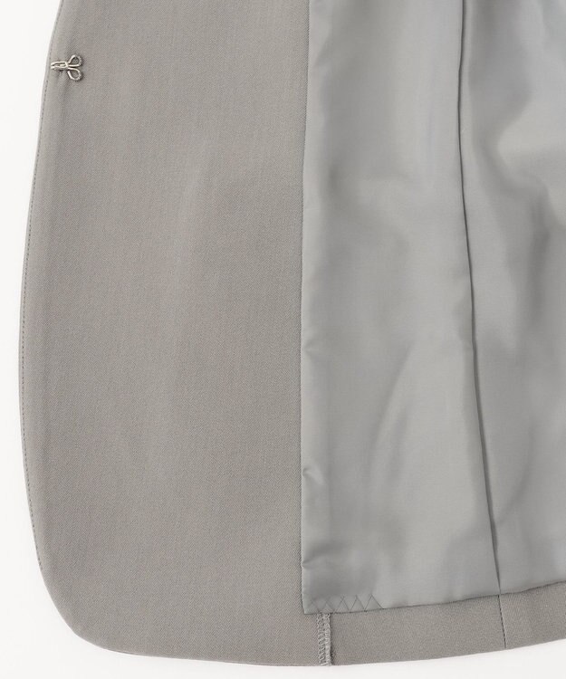 ANY SIS 【セットアップ対応】褒めらレディカラーレス ジャケット ライトグレー