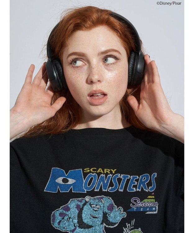 AMERICAN HOLIC フリルＴシャツ／Ｍｏｎｓｔｅｒｓ　ｉｎｃ Black