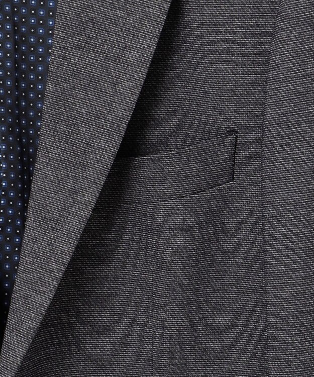 JOSEPH ABBOUD 【キングサイズ・ストレッチ】ツィーディージャージ　ジャケット ライトグレー系