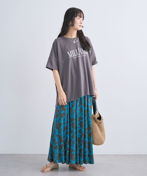 Green Parks アソート柄ＢｉｇサイズＴシャツ B