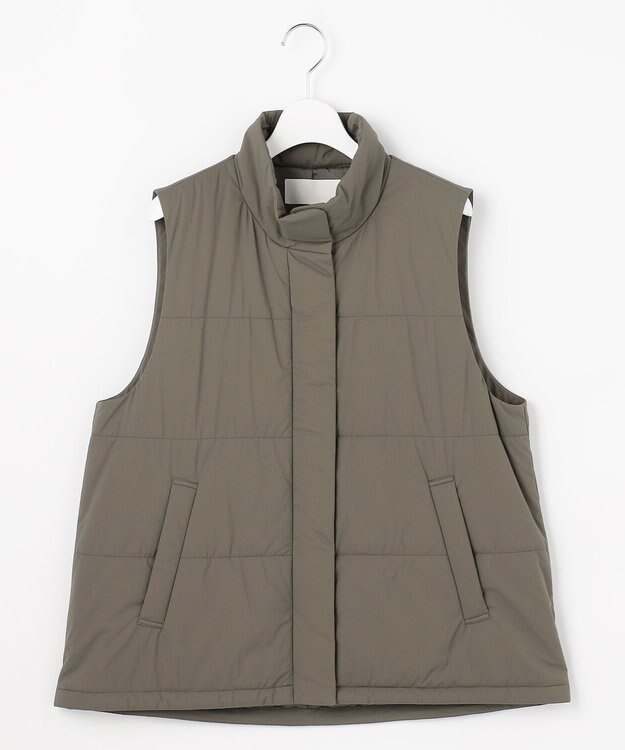 自由区 L 【カタログ掲載】ソフトナイロンリップ ベスト カーキ