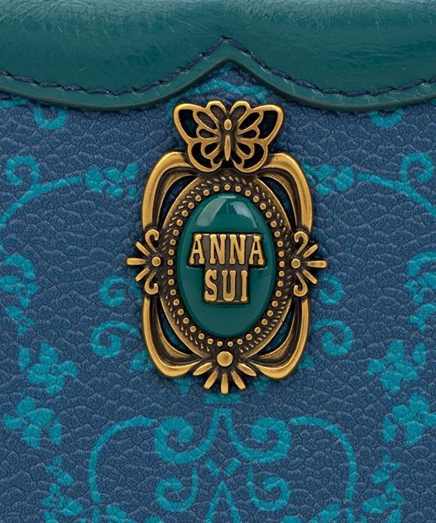 ANNA SUI リーブル マルチケース ネイビー