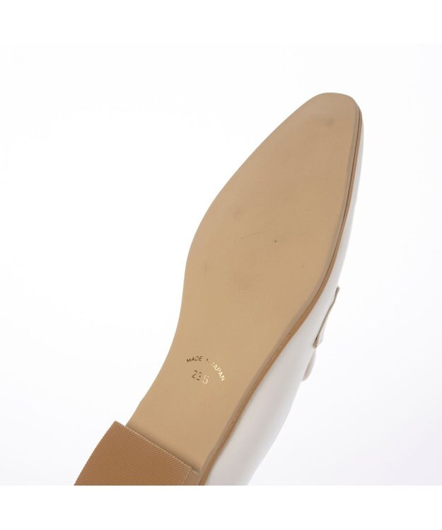 MODE ET JACOMO <carino>メッシュチュールローファー ホワイトコンビ