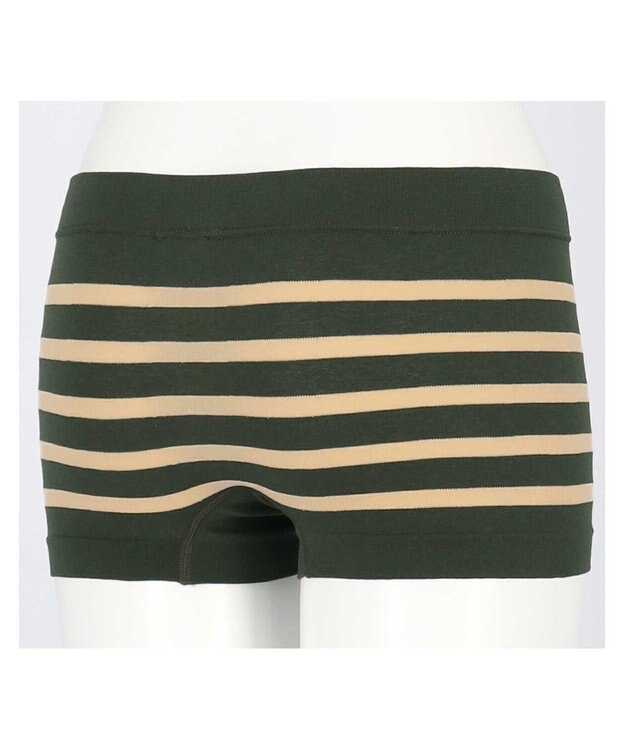 une nana cool S～LLまでワンサイズ設計 びよ～んと伸びるショーツ B4N ボーダー OV