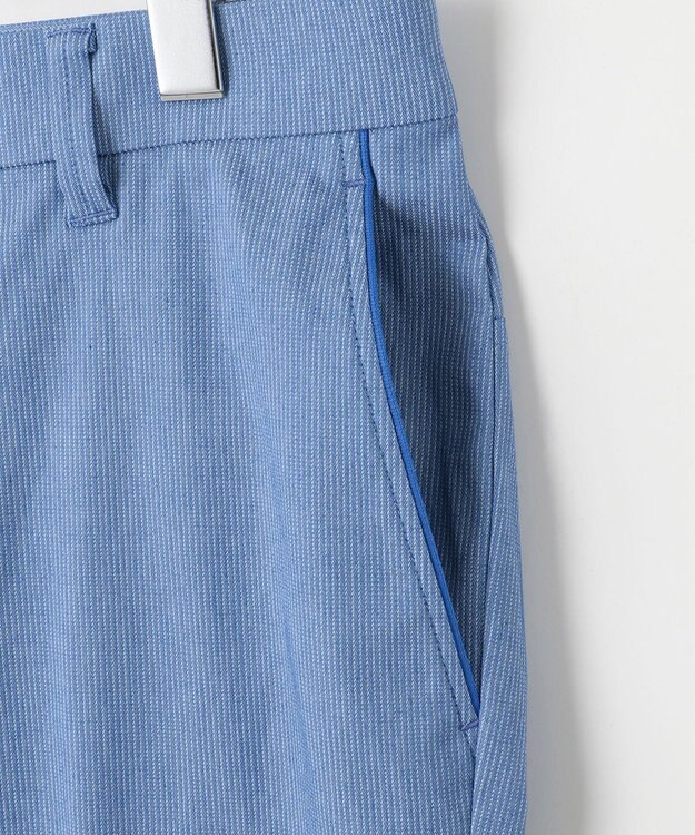 23区GOLF 【MEN】【人気の定番】ハイパワーストレッチ ベーシックパンツ  挿し色で爽やかに サックスブルー系