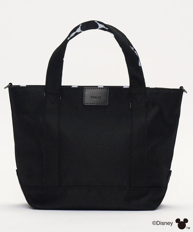 Y'SACCS 【Disney Collection】シルエットプリント2WAYミニトートバッグ ブラック