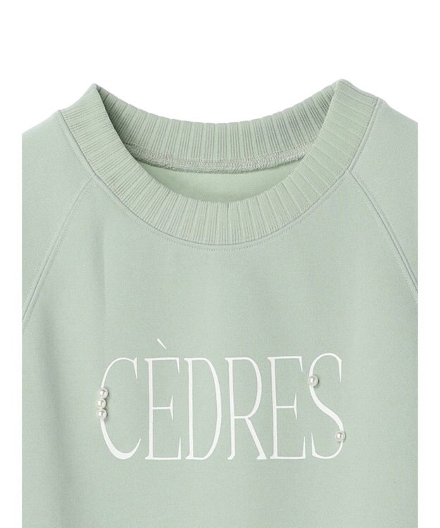 CRAFT STANDARD BOUTIQUE 軽量ボンディングパールロゴプルオーバー Mint