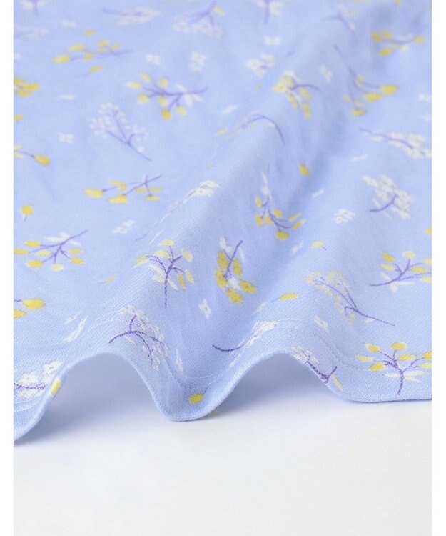 Wing パジャマ 長袖 長ズボン 綿混(本体) あったか レディース EP6015 ウイング／ワコール パープル