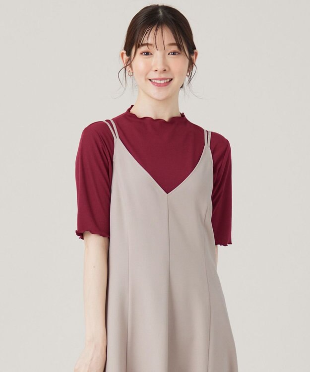 ANY SIS シアー インナー ボルドー