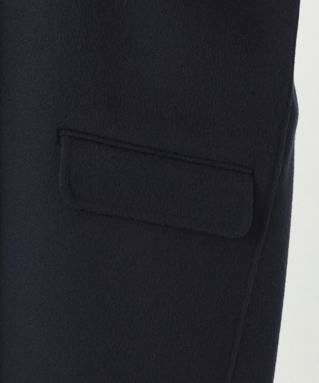 23区 【R(アール)】ウールリバー チェスター コート ネイビー系