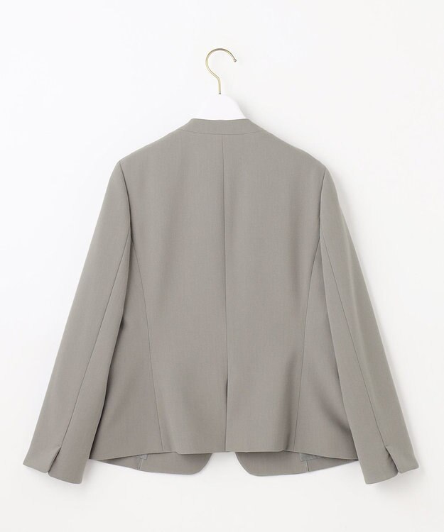 ANY SIS 【セットアップ対応】褒めらレディカラーレス ジャケット ライトグレー