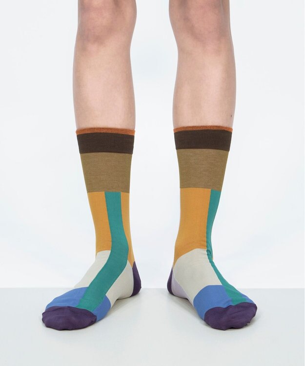 COQ 【26~28cm】sun pillar ソックス（L） グリーン