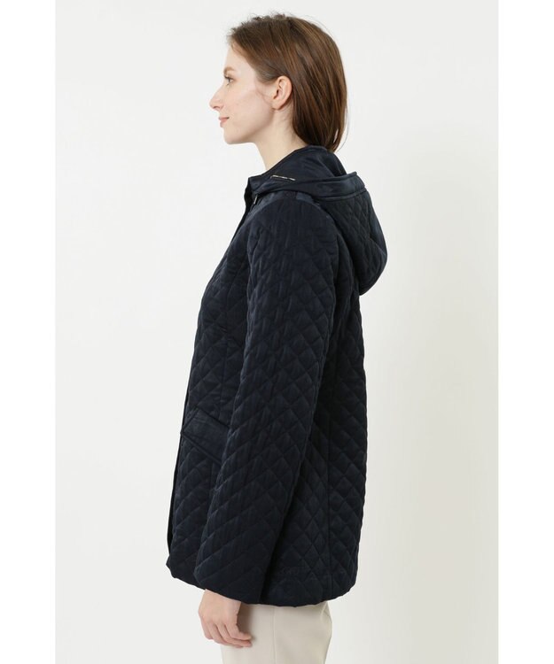 DAKS 2WAYキルトジャケット ネイビー