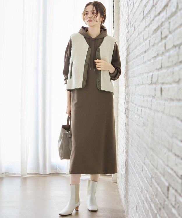 23区 【SLOW/一部店舗限定】マルチウェイ モッズコート カーキ系