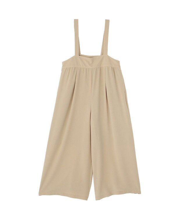 Green Parks スカーチョサロペット Beige