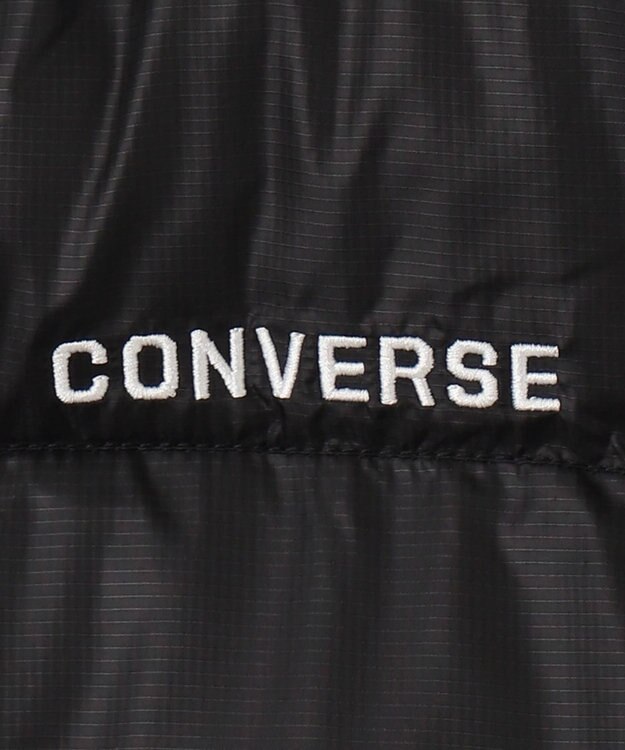 WEGO 【ユニセックス着用ITEM】CONVERSEパテッドジャケット ブラック