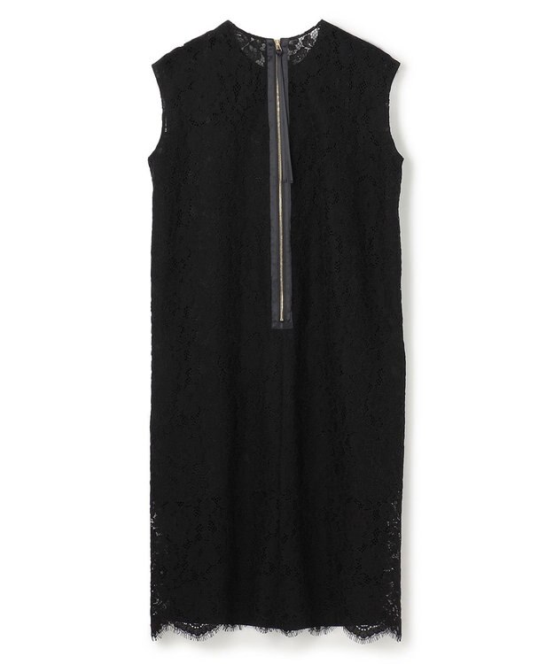 BEIGE， KALMIA / バックファスナーレースドレス Black