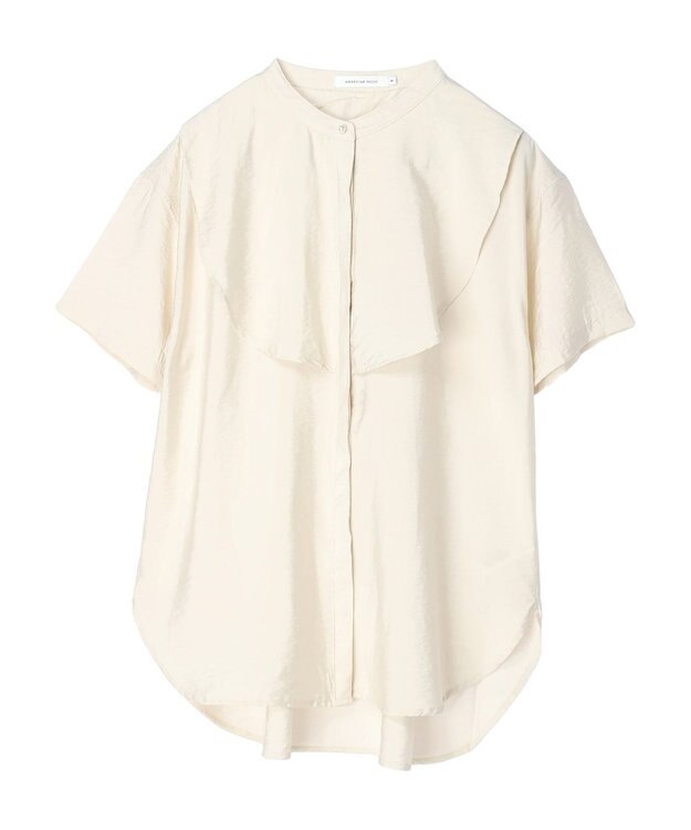 AMERICAN HOLIC フロントフリルブラウス Ivory