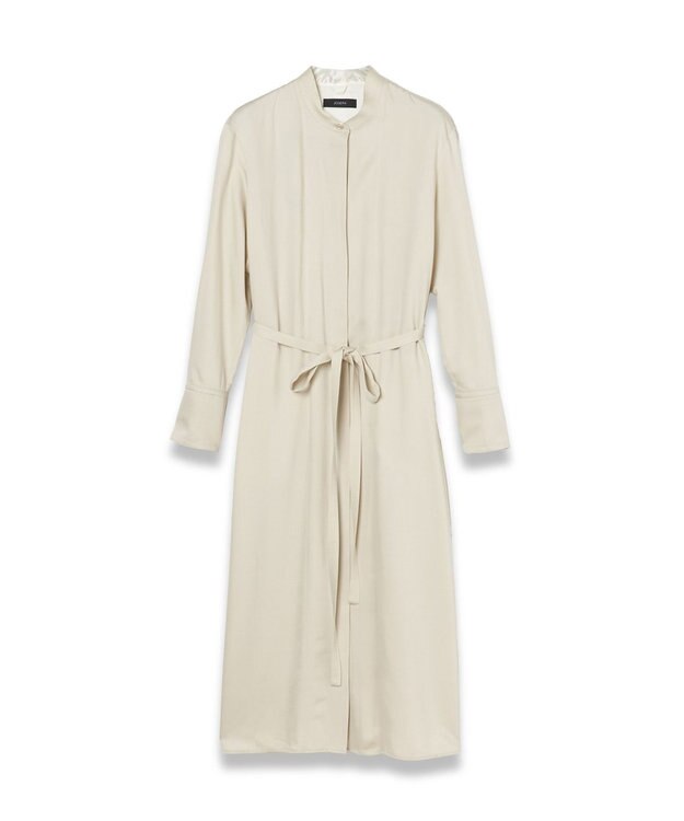 JOSEPH ソフトビスコーステーラリング　シャツドレス Quail