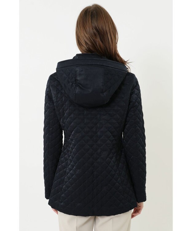 DAKS 2WAYキルトジャケット ネイビー