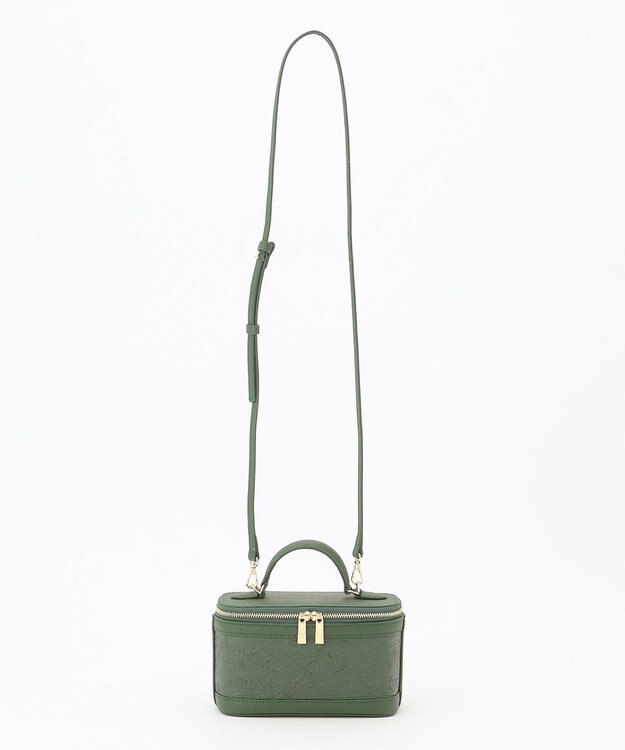 GRACE CONTINENTAL Mini EmbossVCBag グリーン