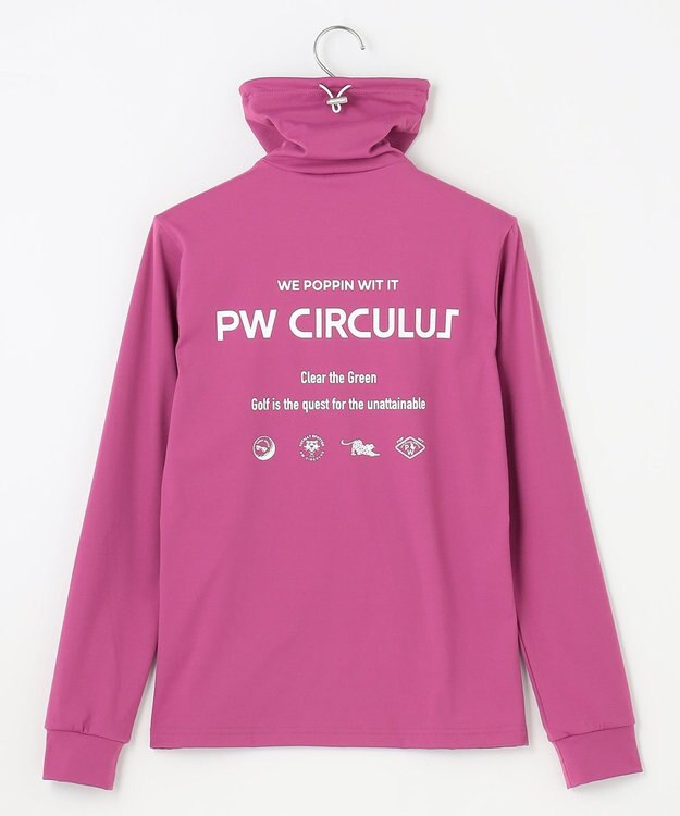 PW CIRCULUS 【WOMEN】スピンドルハイネックカットソー パープル系