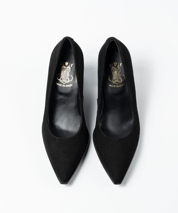 BONTRE 【BONTRE/ボントレ】オーバーフレームパンプス ブラック