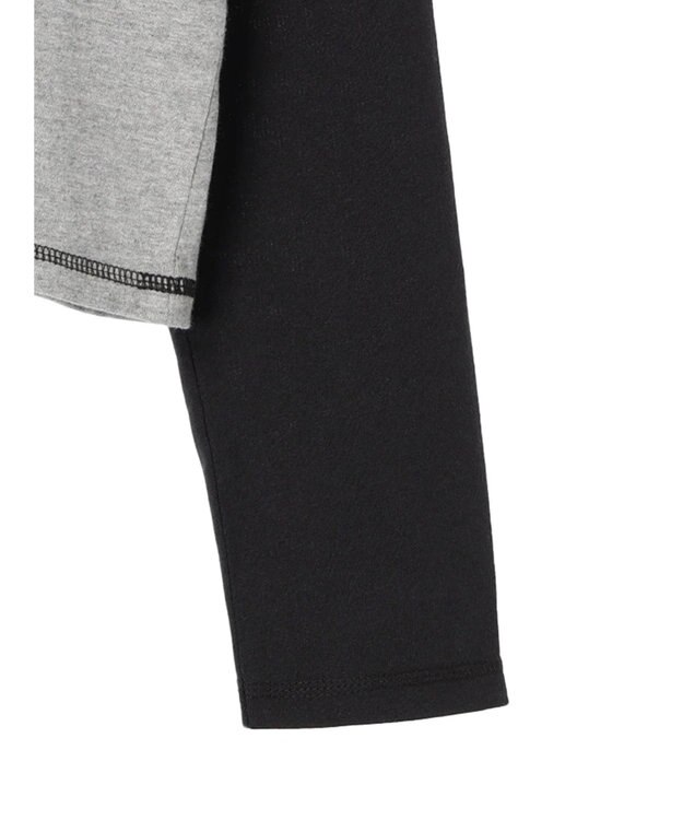 Green Parks ＥＧＯＩＳＴ　肩開きロゴ長袖プルオーバー Gray