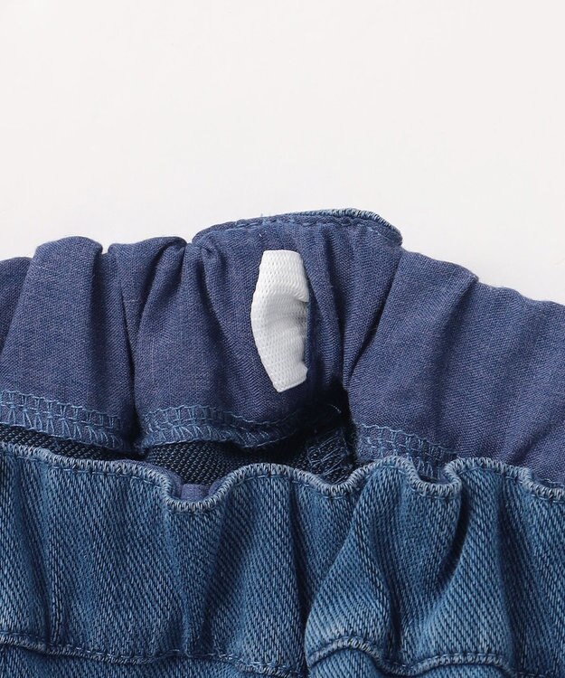 ANY KIDS 【洗濯機可能】ときめきストレッチ カットソーパンツ インディゴ