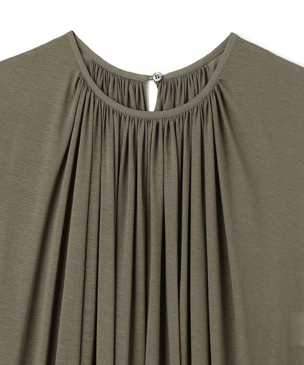 BEIGE， 【WEB限定】RUTILE / ジャージーワンピース Khaki