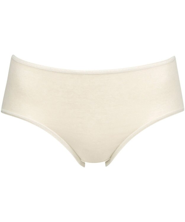 Wing ショーツ 【綿の贅沢オーガニック】 はきこみ丈ふつう EC2100 ウイング／ワコール ベージュ