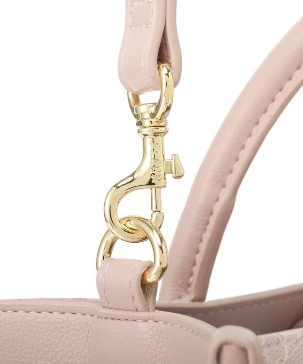 Maison de FLEUR レース2Wayトートバッグ Pink