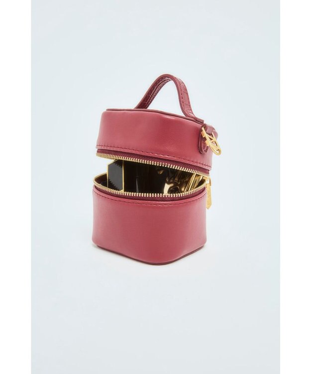 style code 【VerdeVari/ヴェルデヴァリ】TINY VANITY BAG レッド