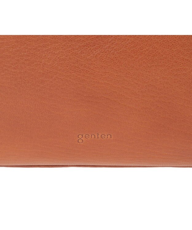 genten ゴートベーシック 横長ボストンバッグ チャ