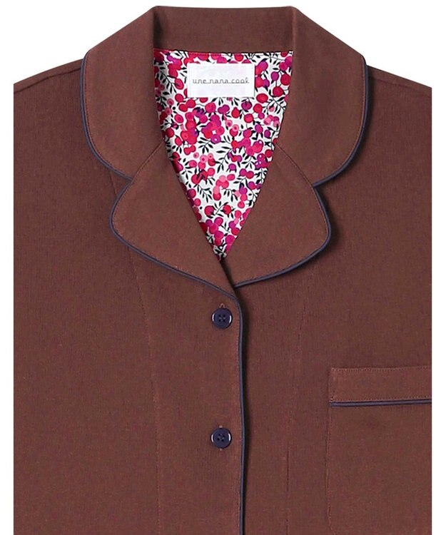 une nana cool 【綿100％】フライスパジャマ　ＭＡＤＥ　ＷＩＴＨ　ＬＩＢＥＲＴＹ　ＦＡＢＲＩＣ DR