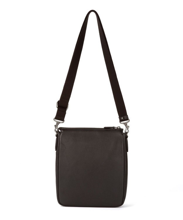 ACE BAGS & LUGGAGE LO HOMME PRESSE アルカイックソフト 本革 縦型ショルダーバッグ 71785 ロ・オム・プレッセ ブラック