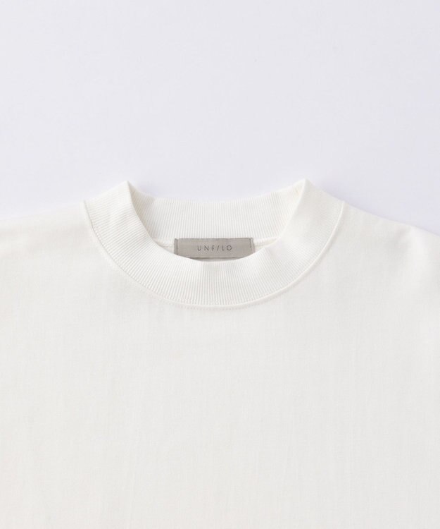 UNFILO MENS コットン クルーネックTEE [23年秋冬商品] シロ