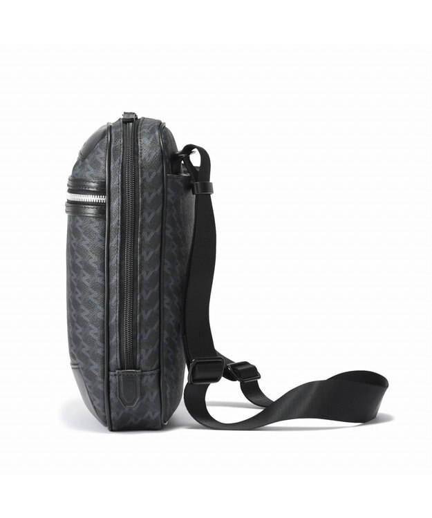 ZERO HALLIBURTON  ZH-モノグラム ショルダーバッグ 6L 650g 81521 ブラック