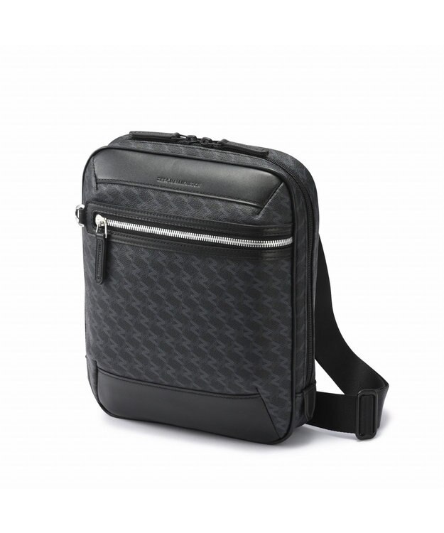 ZERO HALLIBURTON  ZH-モノグラム ショルダーバッグ 6L 650g 81521 ブラック