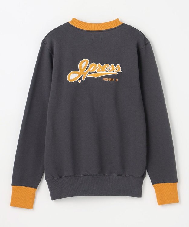 J.PRESS KIDS 【140-170cm】Jバックロゴ エンブロイダリー トレーナー ライトグレー系