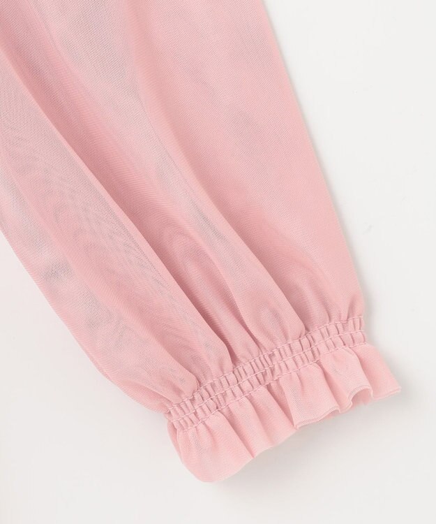 組曲 KIDS 【110-140㎝】チュールフレア ドレス ピンク