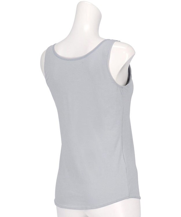 WACOAL カップ付きインナー 【ハグするブラトップ】 肌にとけこむフィット感 バストの立体感をキープ 洗濯機洗い(ネット使用)可能 レディース CLB759 /ワコール グレー