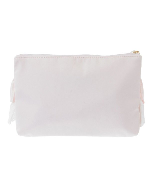 Maison de FLEUR フロントフリルポーチ Pink