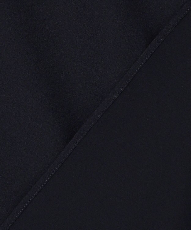 ANY SIS S ノーブルジョーゼット ブラウス ネイビー