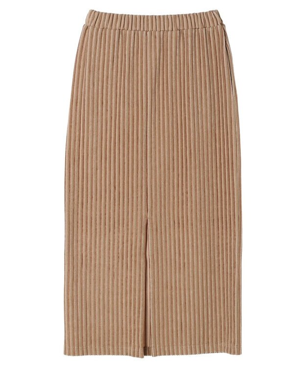 Green Parks ・ＳＵＧＡＲ　ＳＰＯＯＮ　多色コールナロースカート Beige